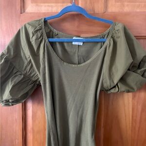 Olive Green Women's Shorts